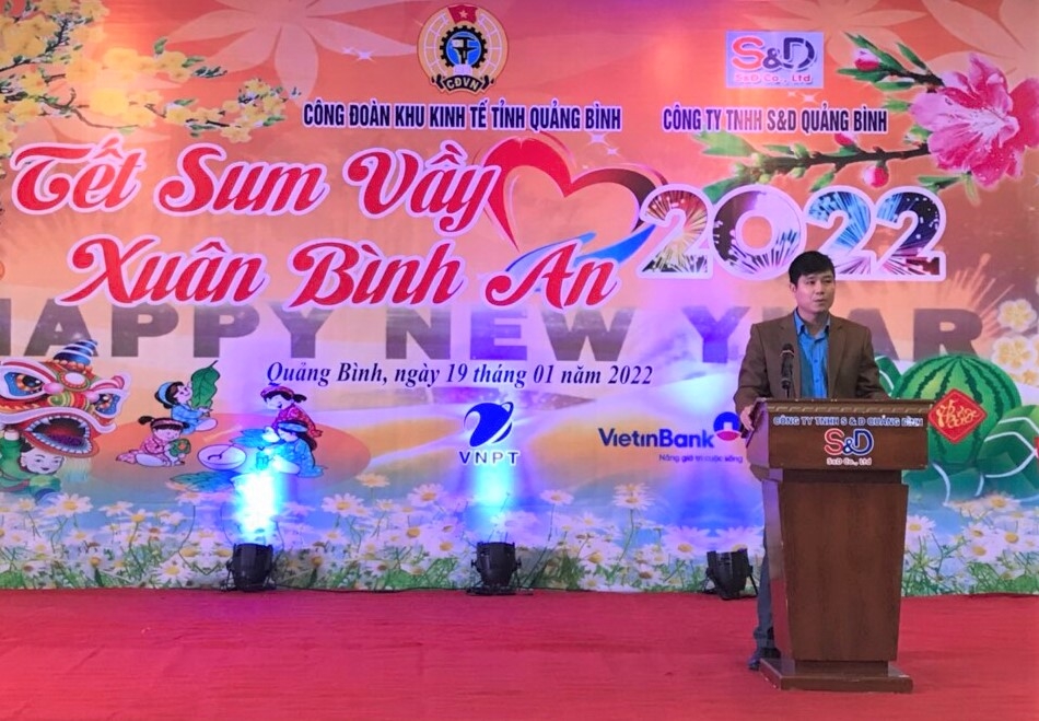 Công đoàn KKT Quảng Bình chăm lo cho đoàn viên, NLĐ có hoàn cảnh khó khăn