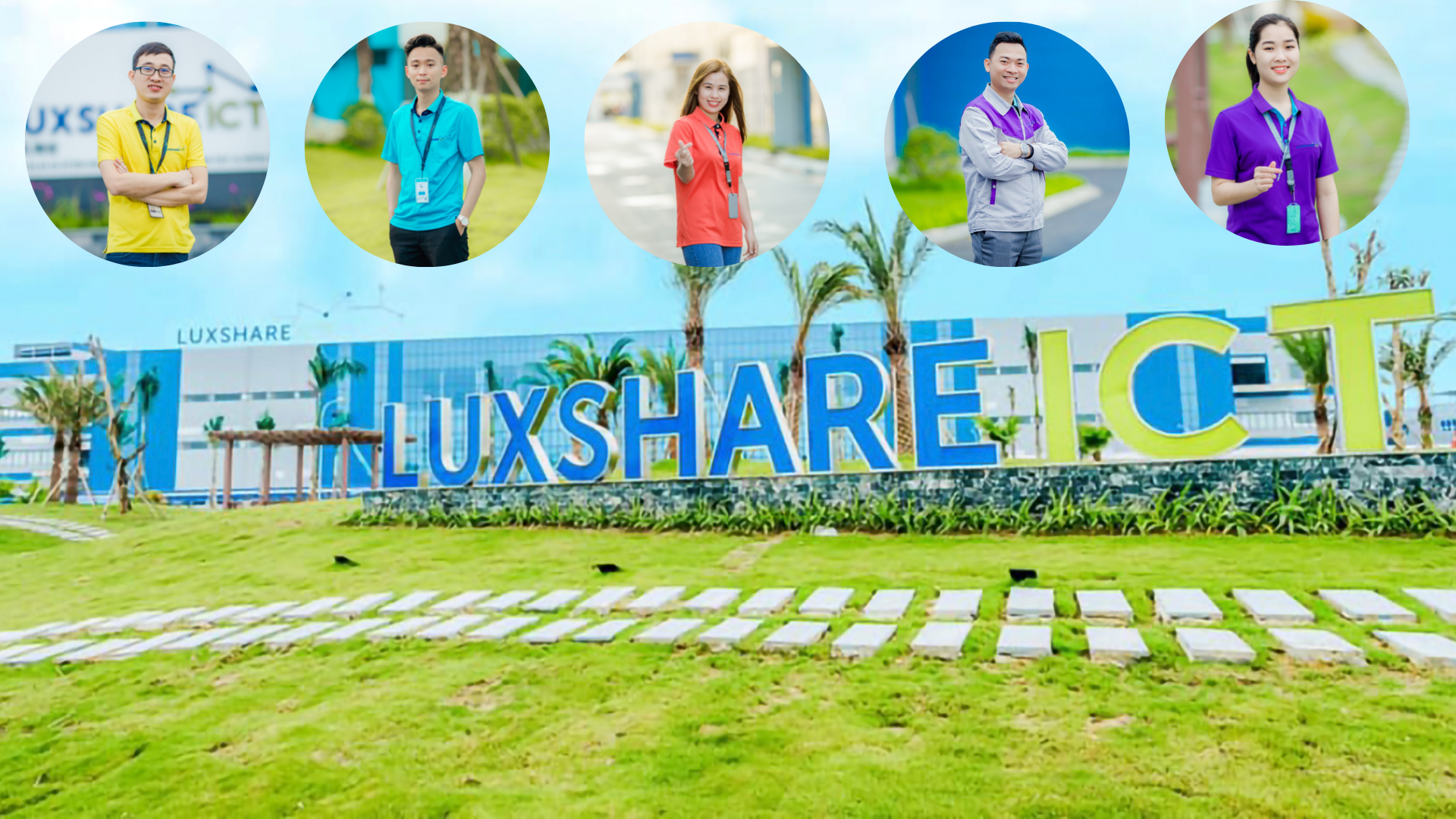 Đồng phục tươi trẻ của hơn 5.000 người lao động Công ty Luxshare – ICT Nghệ An Đồng phục tươi trẻ của hơn 5.000 người lao động Công ty Luxshare – ICT Nghệ An