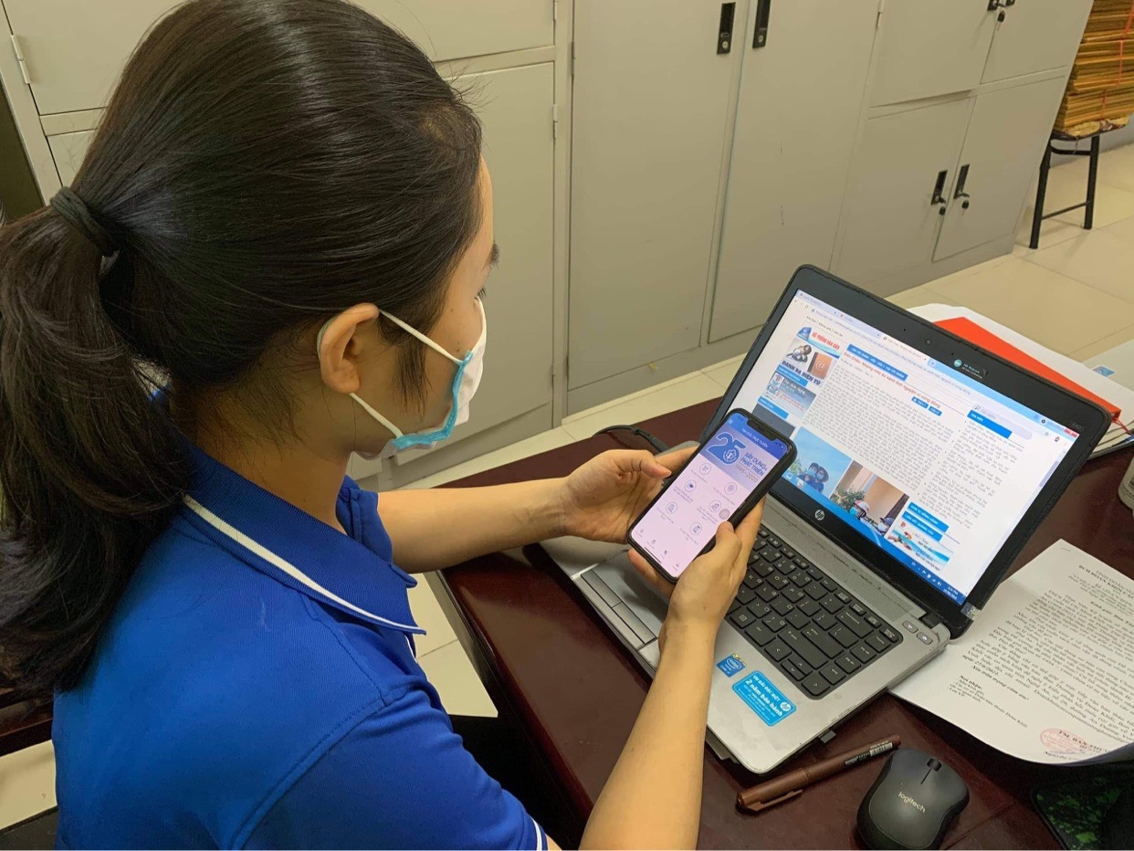 BHXH Nghệ An đẩy mạnh cài đặt VssID – BHXH số cho người dân BHXH Nghệ An đẩy mạnh cài đặt VssID – BHXH số cho người dân