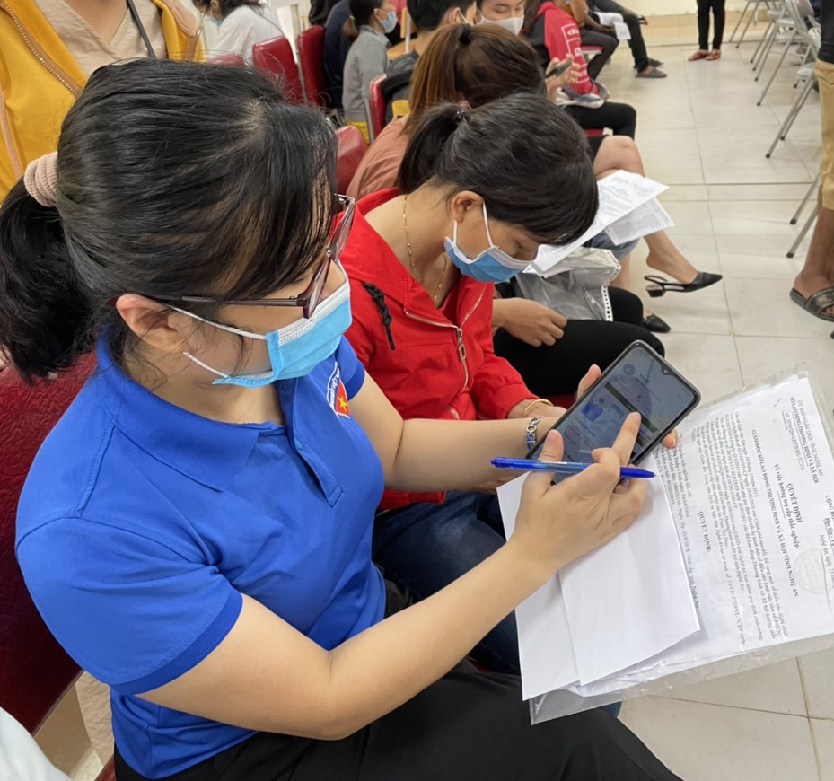 BHXH Nghệ An đẩy mạnh cài đặt VssID – BHXH số cho người dân BHXH Nghệ An đẩy mạnh cài đặt VssID – BHXH số cho người dân