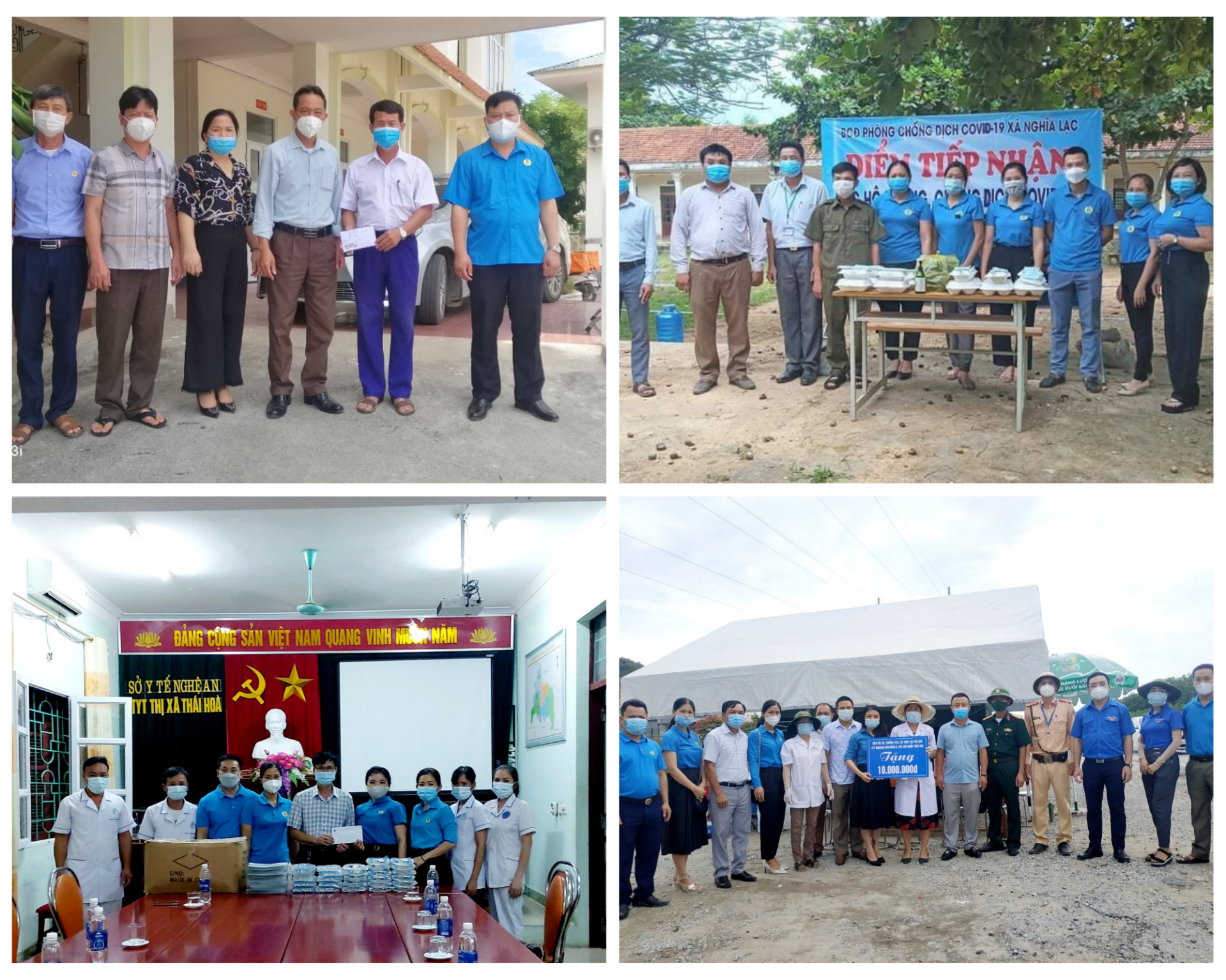 Công đoàn Nghệ An chung tay hỗ trợ người lao động về quê Công đoàn Nghệ An chung tay hỗ trợ người lao động về quê