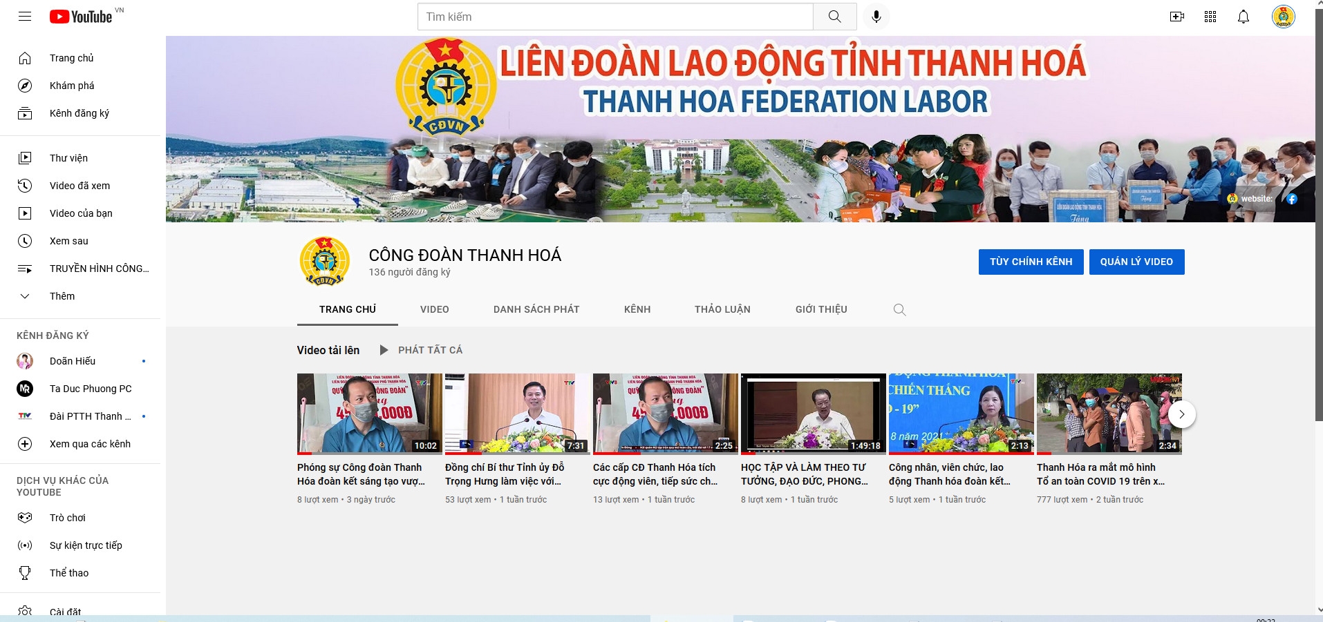 Công đoàn Thanh Hóa đang khẩn trương xây dựng hệ thống truyền thông trên nền tảng số hóa Công đoàn Thanh Hóa đang khẩn trương xây dựng hệ thống truyền thông trên nền tảng số hóa