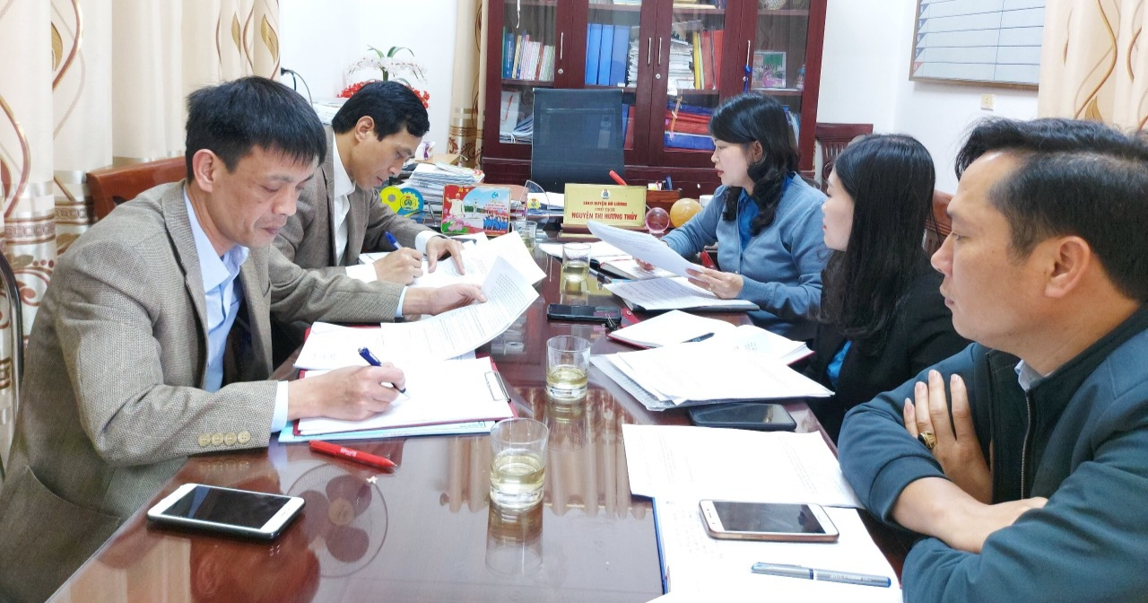 LĐLĐ tỉnh Nghệ An thực hiện tốt công tác kiểm tra, giám sát các hoạt động công đoàn