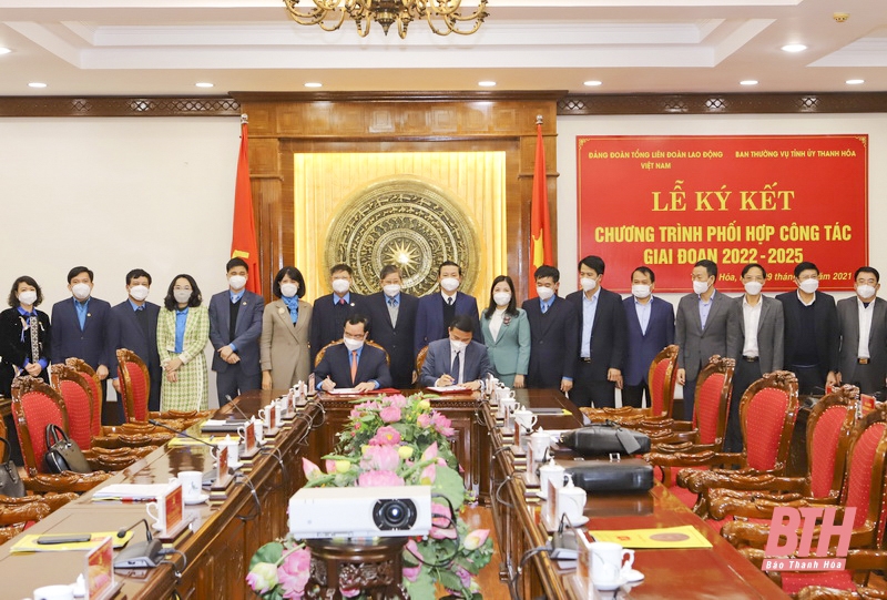 Công đoàn Thanh Hóa đóng góp quan trọng vào sự phát triển chung