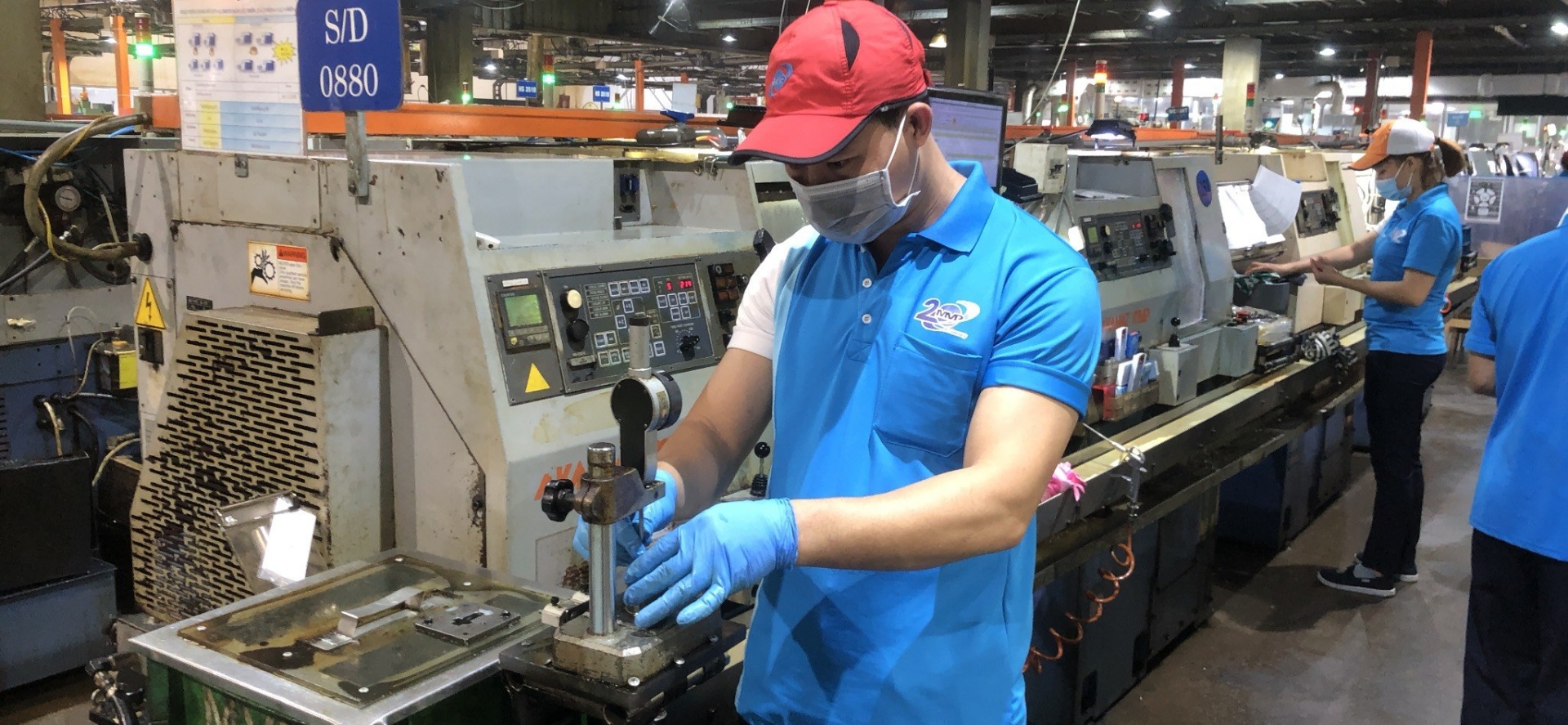Công ty TNHH Maruei Việt Nam tăng lương 5 đến 10%/năm, đồng hành cùng NLĐ vượt qua khó khăn bởi dịch bệnh và lạm phát. Ảnh: Công đoàn cơ sở cung cấp