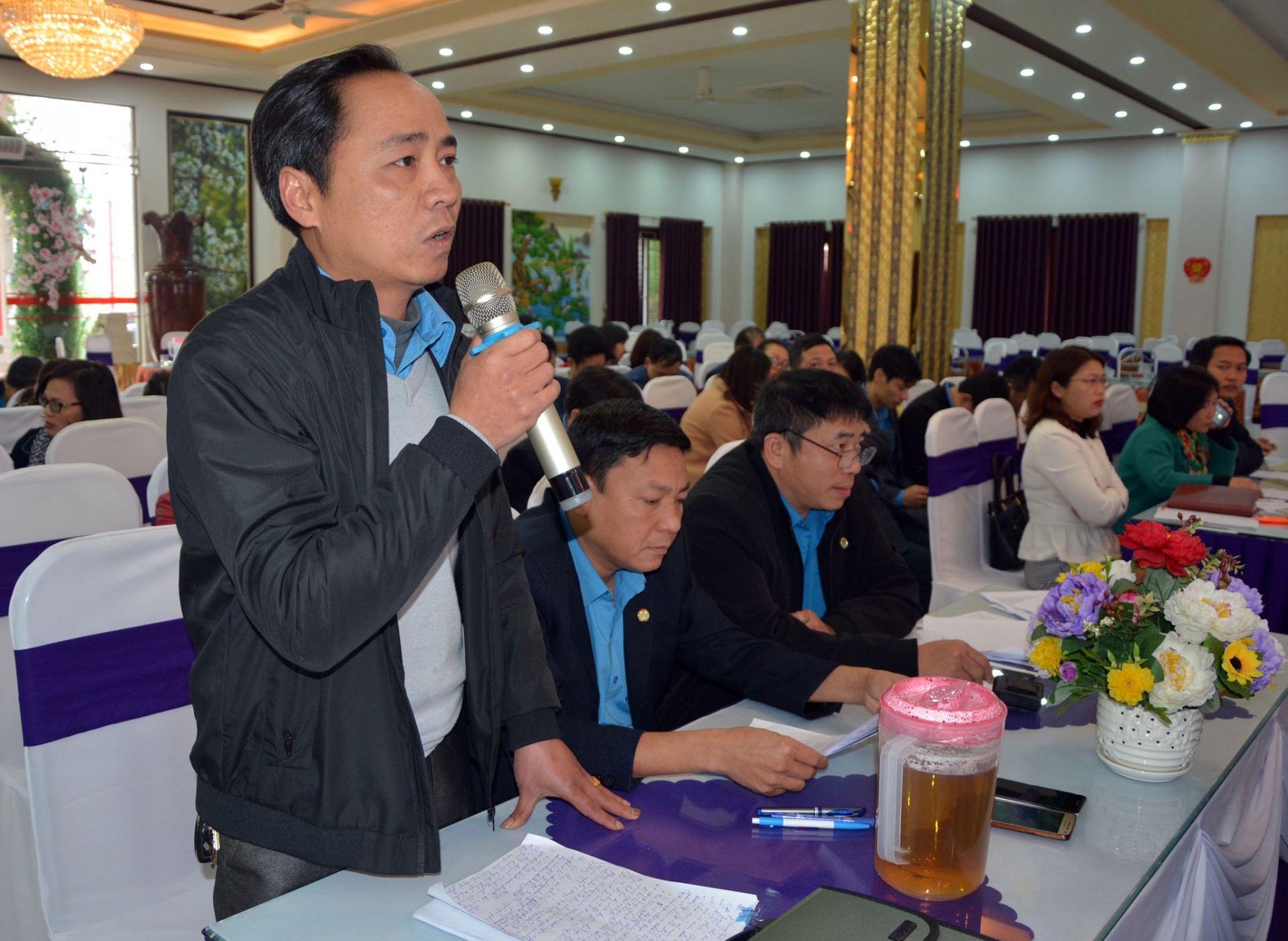 Chủ tịch LĐLĐ tỉnh Lào Cai: "Gần 9.800 lượt đoàn viên được hưởng lợi" chu tich ldld tinh lao cai gan 9800 luot doan vien duoc huong loi