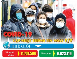 Covid-19: Cập nhật thông tin mới nhất ngày 7/7
