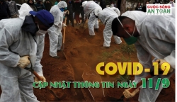 Covid-19: Cập nhật thông tin mới nhất ngày 11/9