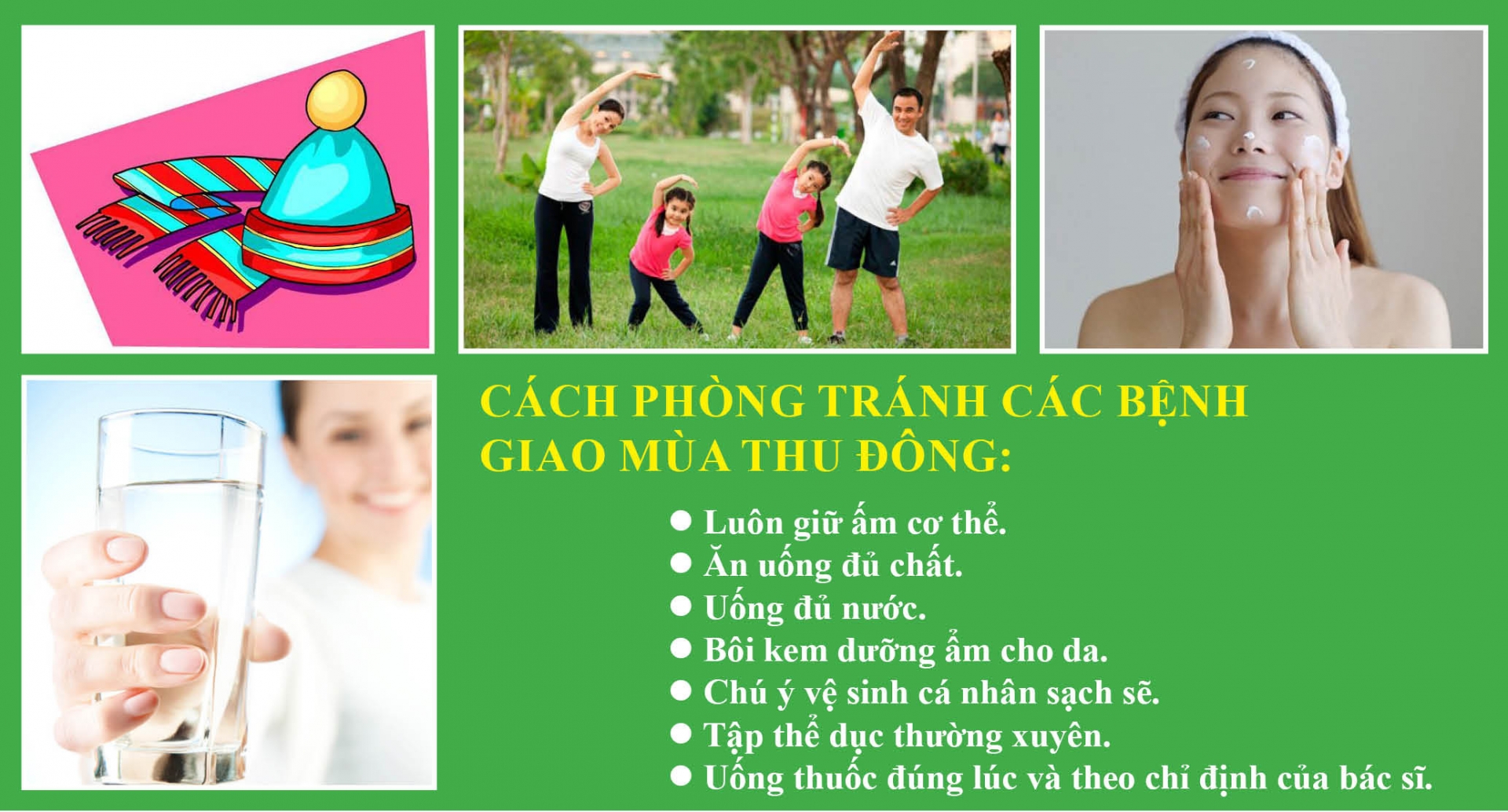 Giao mùa thu đông - Những căn bệnh bạn có thể mắc phải