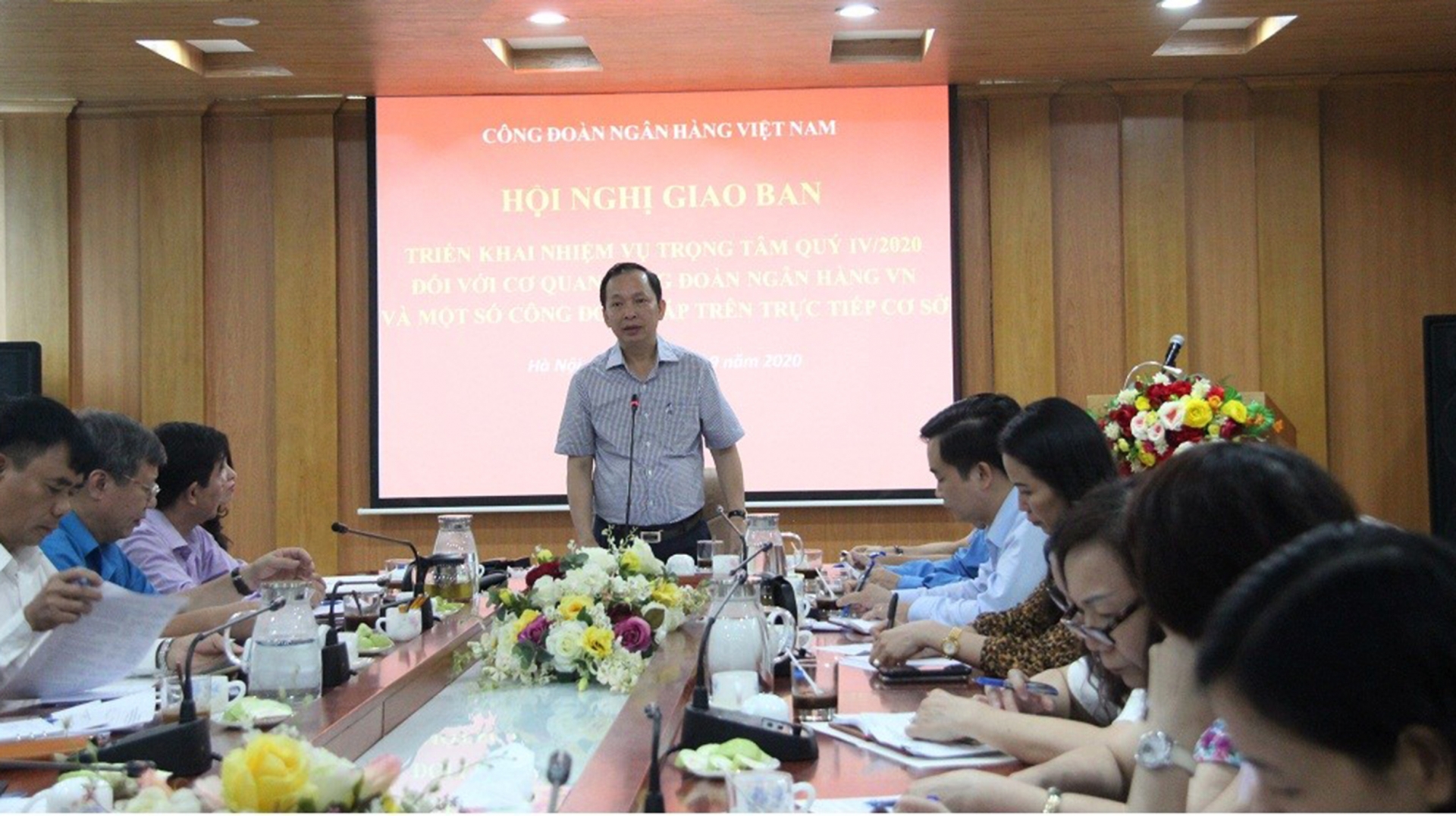 Công đoàn Ngân hàng Việt Nam tập trung đẩy mạnh hoạt động chăm lo cho đoàn viên, NLĐ Công đoàn Ngân hàng Việt Nam tập trung đẩy mạnh hoạt động chăm lo cho đoàn viên, NLĐ