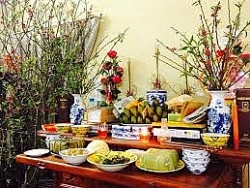 Phong tục Tết cổ truyền: Cỗ cúng Tất niên, tiễn năm cũ, đón năm mới
