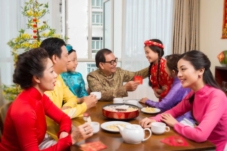 Đi chơi Tết và                                                         chúc Tết