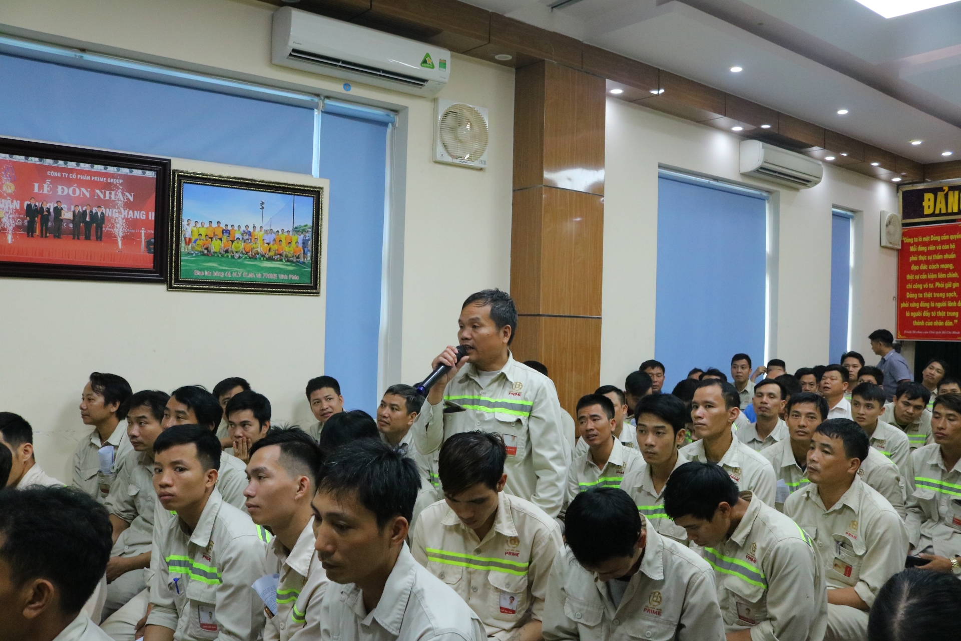 Tuyên truyền, đối thoại pháp luật với công nhân Công ty Cổ phần Prime Vĩnh Phúc tuyen truyen doi thoai phap luat voi cong nhan cong ty co phan prime vinh phuc