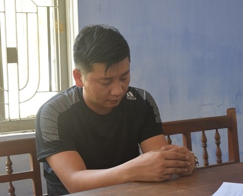 hue phat hien tai xe dieu khien xe container co bieu hien ngao da