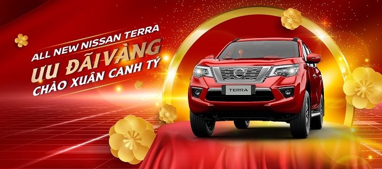 Mua Nissan Terra nhận ưu đãi phụ kiện và tiền mặt lên tới 30 triệu đồng mua nissan terra nhan uu dai phu kien va tien mat len toi 30 trieu dong