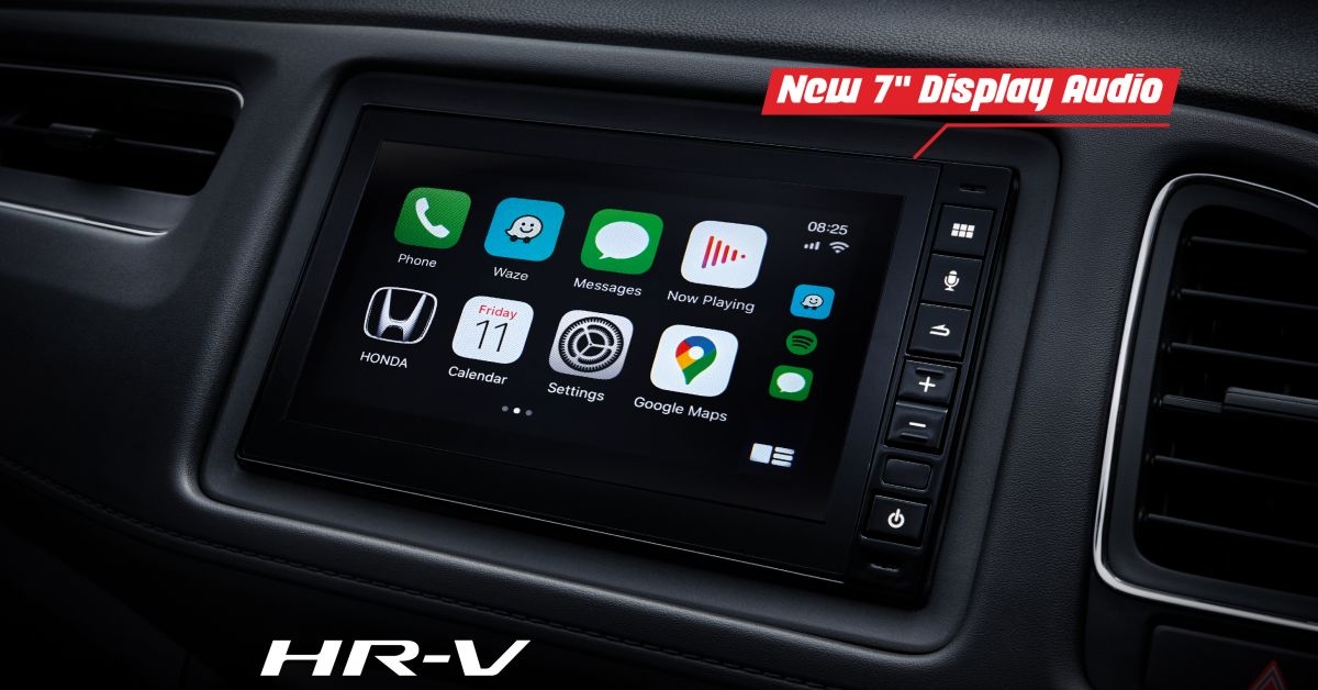 Honda HR-V 2021 ra mắt, thêm phiên bản RS và màn hình 7 inch mới