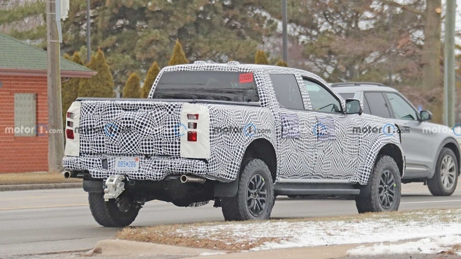 Ford Ranger 2022 sẽ sử dụng động cơ hybrid, công suất 362 mã lực