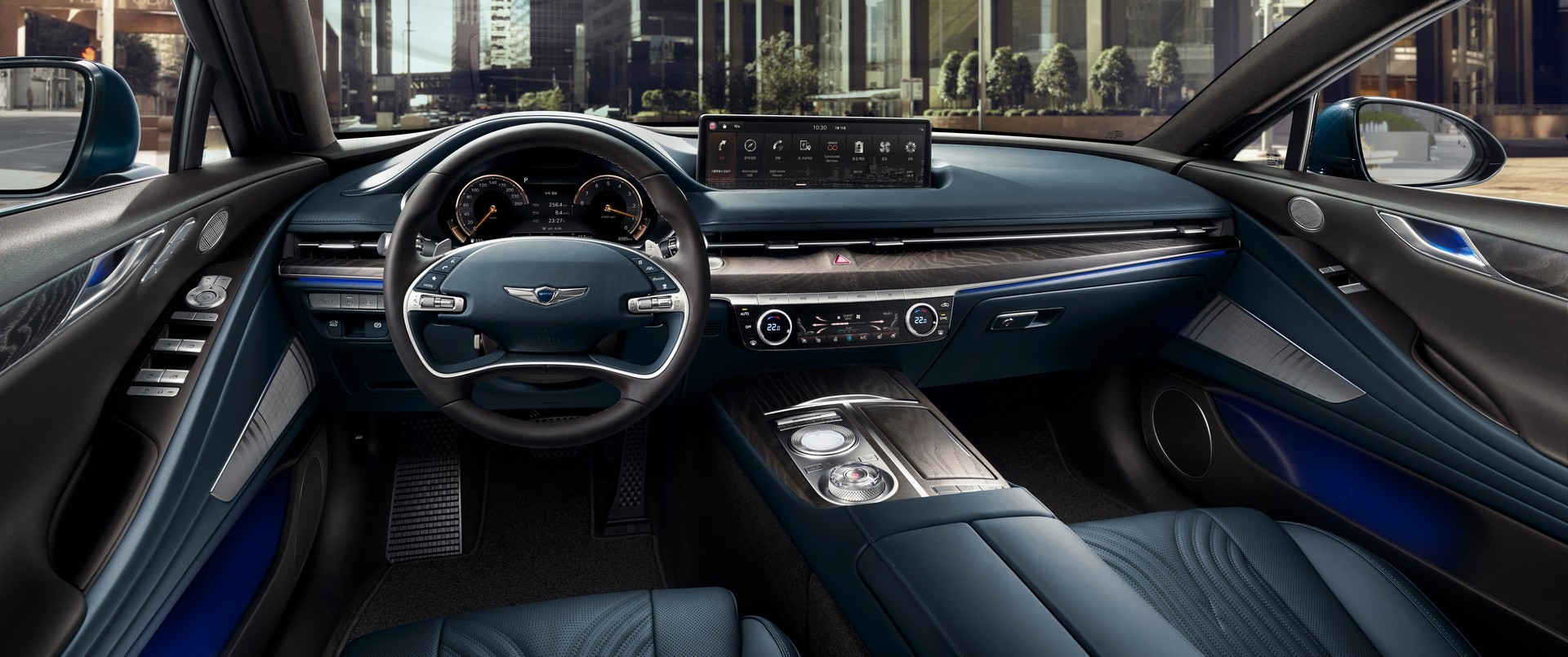 Cận cảnh Genesis G80 2021 vừa được ra mắt can canh genesis g80 2021 vua duoc ra mat