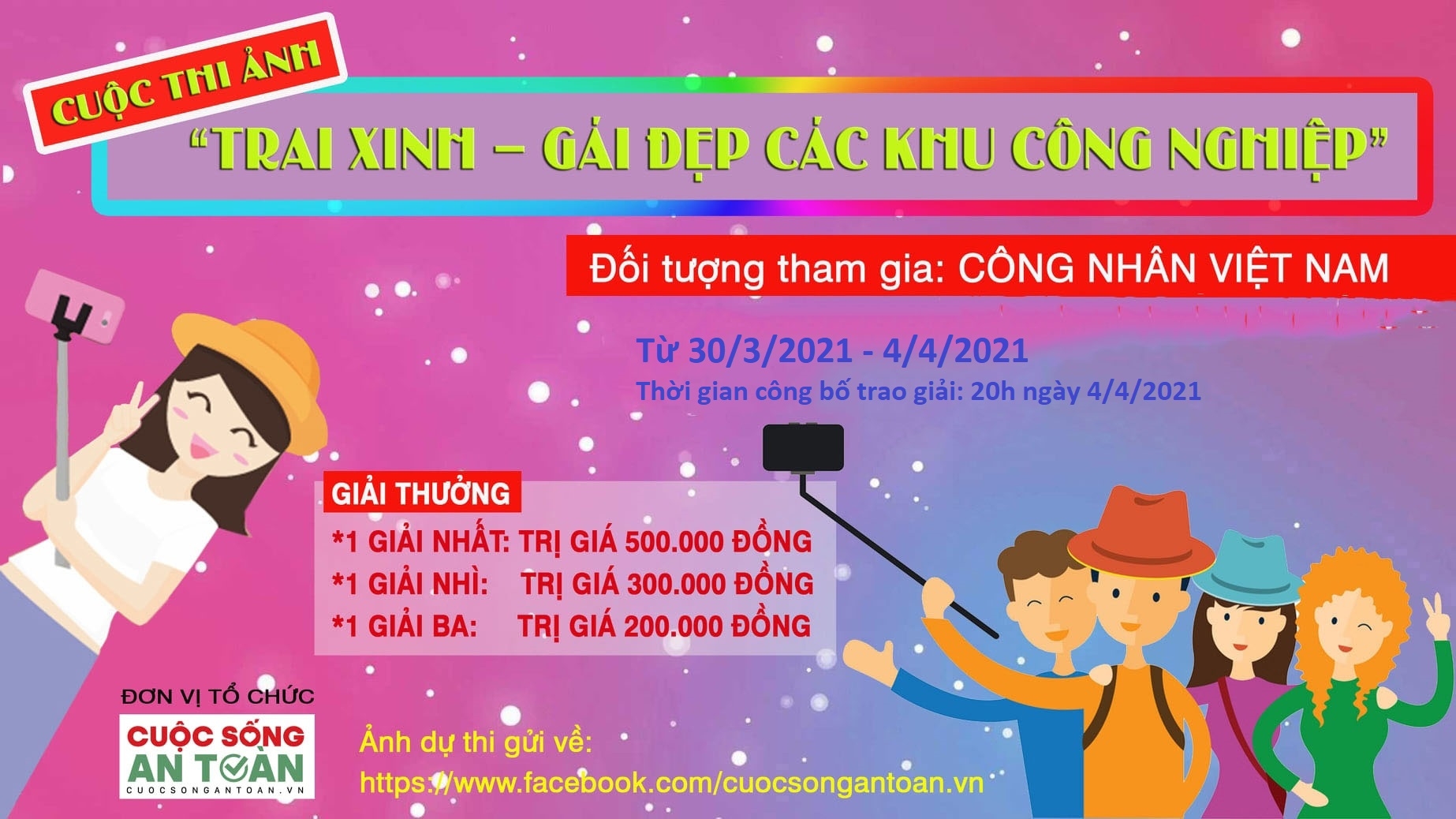 Lộ diện Top 3 của “Trai xinh – Gái đẹp các khu công nghiệp Lộ diện Top 3 của “Trai xinh – Gái đẹp các khu công nghiệp