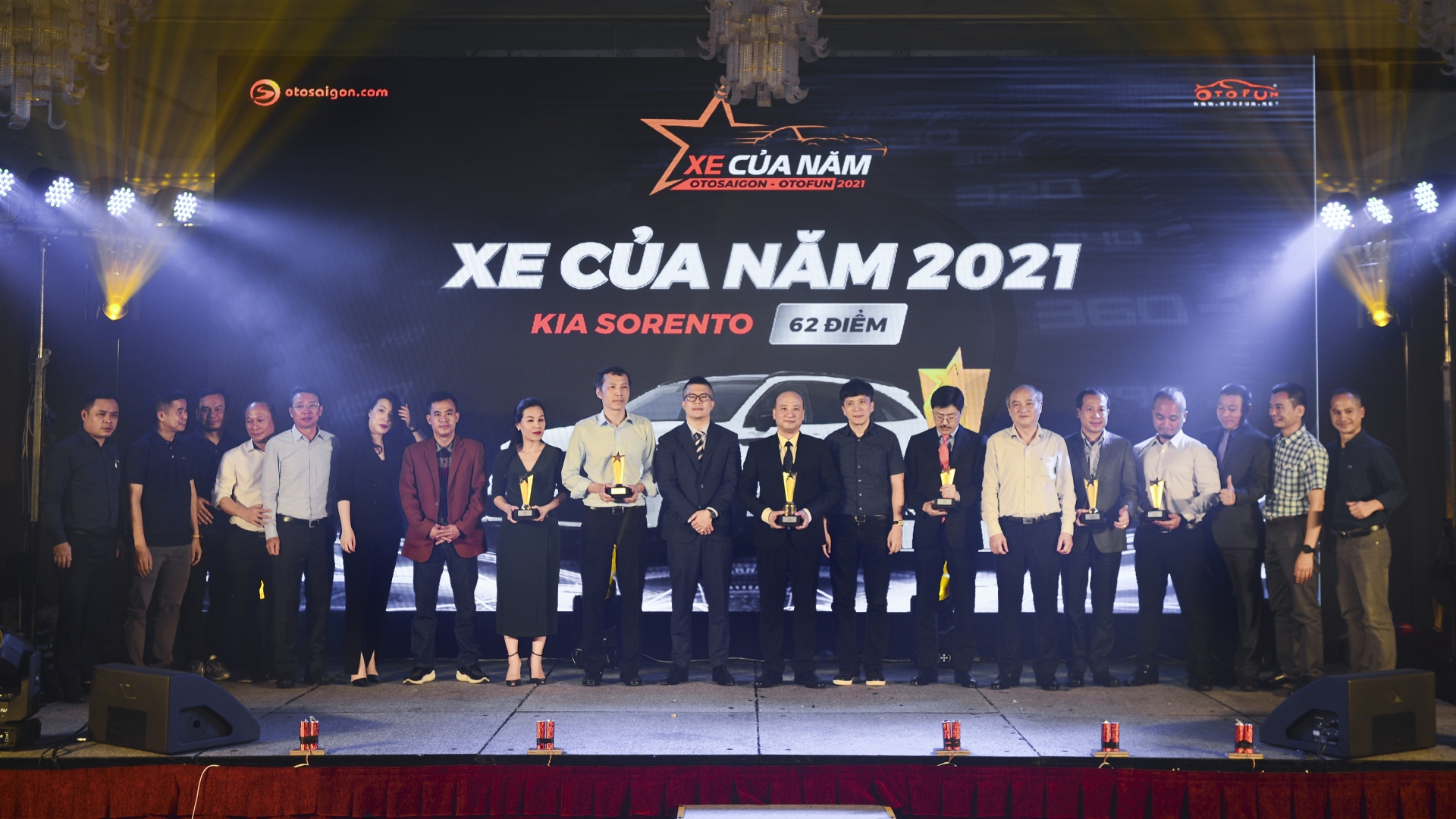 Kia Sorento giành danh hiệu XE CỦA NĂM 2021 Kia Sorento giành danh hiệu XE CỦA NĂM 2021