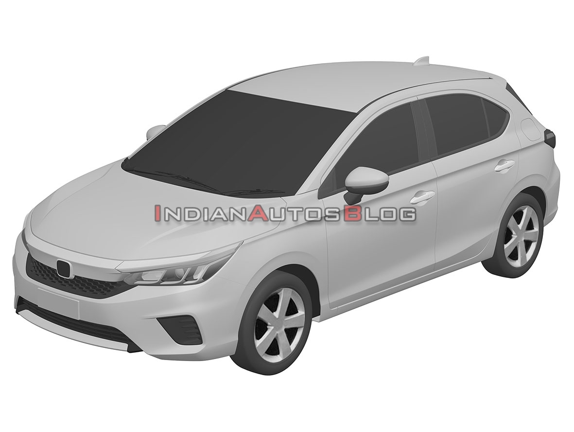 Honda City hatchback tiếp tục lộ ảnh sáng chế honda city hatchback tiep tuc lo anh sang che