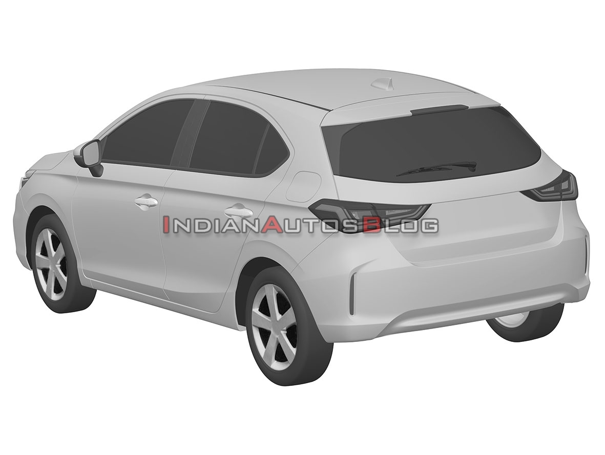 Honda City hatchback tiếp tục lộ ảnh sáng chế honda city hatchback tiep tuc lo anh sang che