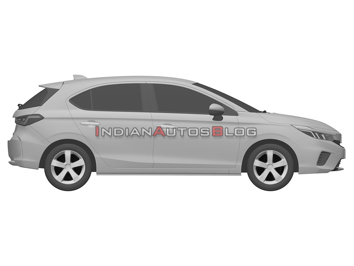 Honda City hatchback tiếp tục lộ ảnh sáng chế honda city hatchback tiep tuc lo anh sang che