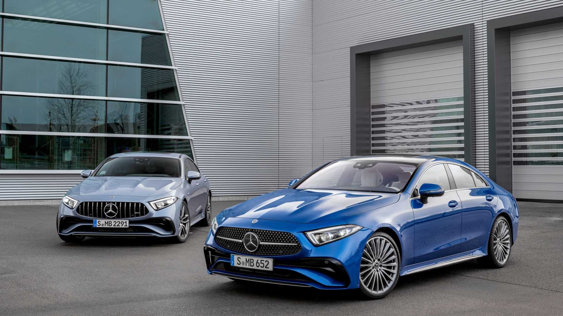 Mercedes giới thiệu CLS phiên bản nâng cấp Mercedes giới thiệu CLS phiên bản nâng cấp