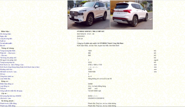 Đại lý bắt đầu nhận cọc Hyundai SantaFe 2021 Đại lý bắt đầu nhận cọc Hyundai SantaFe 2021