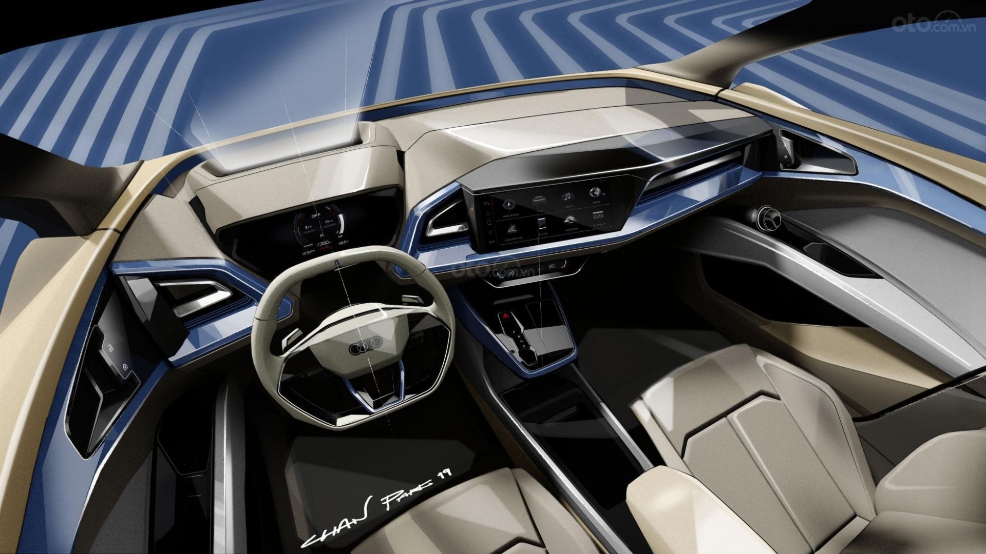 Audi Q4 e-tron 2021: Mẫu xe điện giá rẻ sắp ra mắt audi q4 e tron 2021 mau xe dien gia re sap ra mat