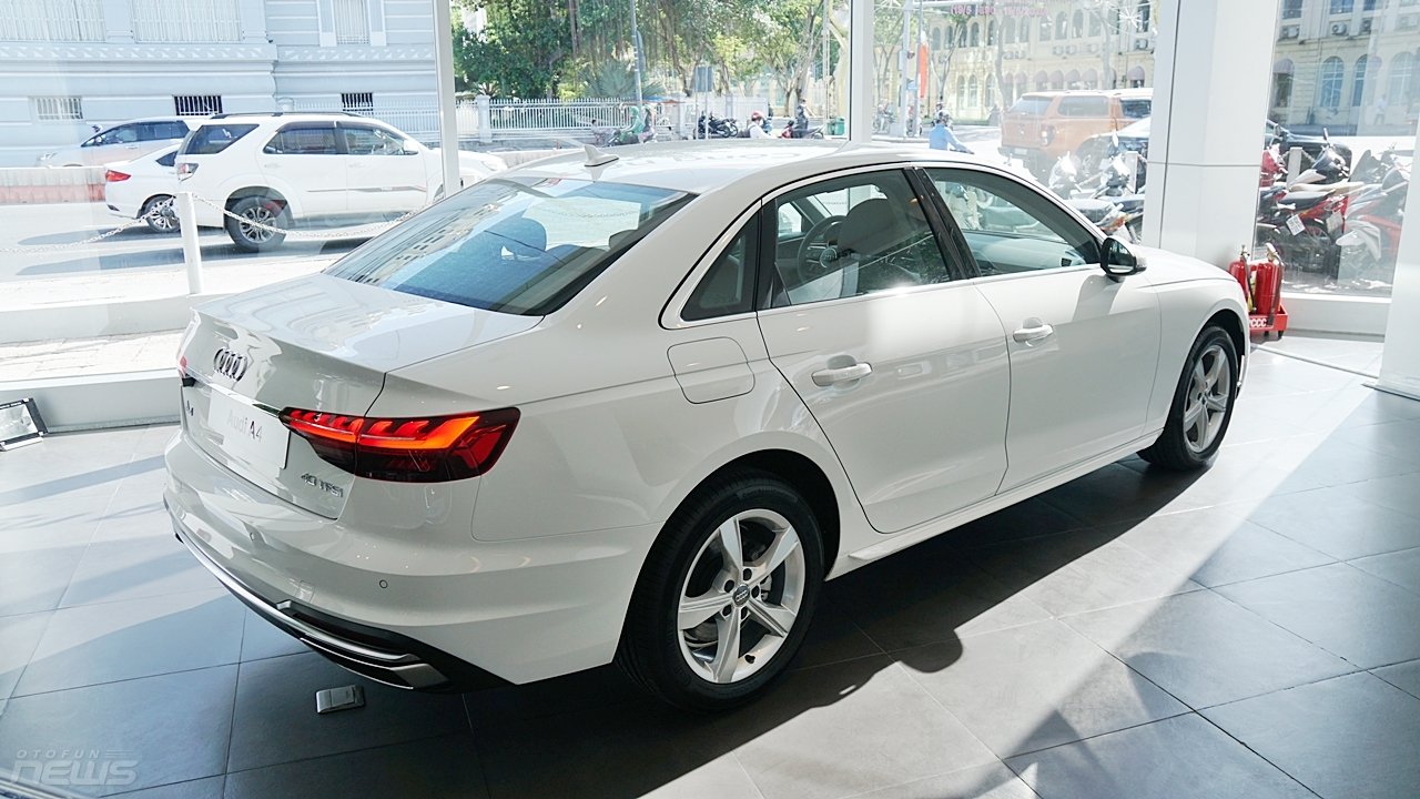Cận cảnh Audi A4 2020 phiên bản dẫn động cầu trước can canh audi a4 2020 phien ban dan dong cau truoc