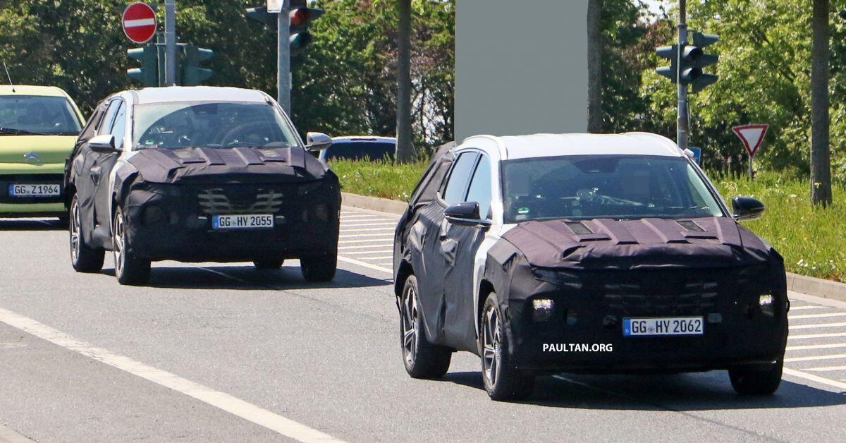 hyundai tucson 2021 bi phat hien chay thu o chau au