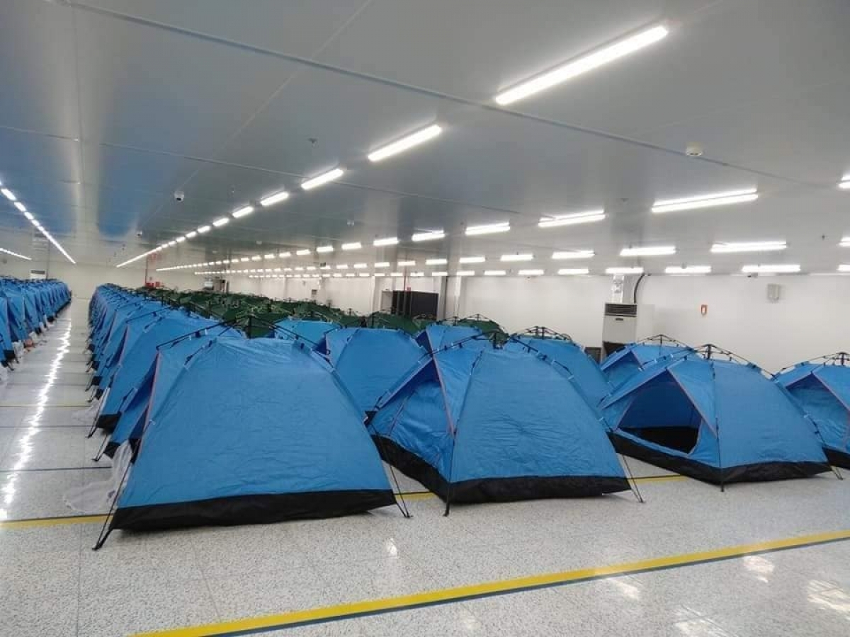 Từ 2/6, công nhân tại Bắc Ninh sẽ ăn, ở, làm việc trong nhà máy Từ 2/6, công nhân tại Bắc Ninh sẽ ăn, ở, làm việc trong nhà máy