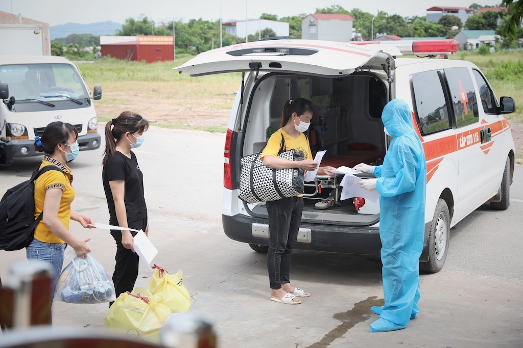 Các F0 đã khỏi bệnh từ Bắc Giang về Thanh Hóa phải 3 lần âm tính với Covid-19