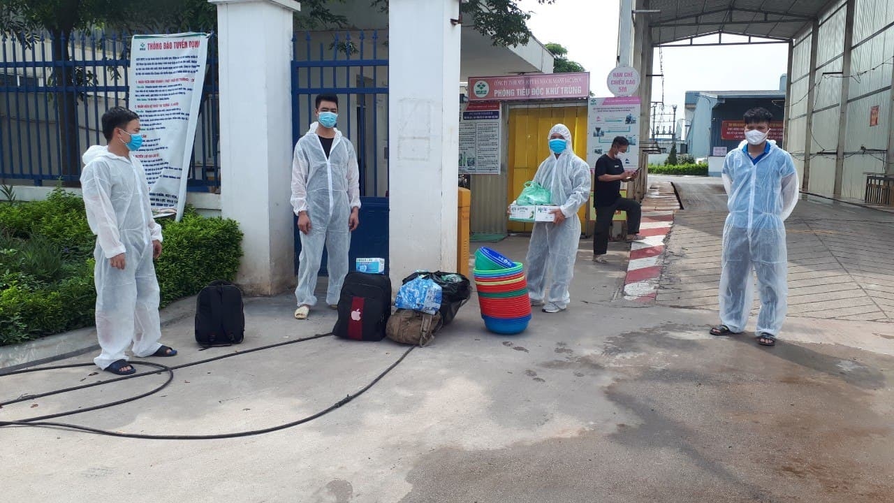“Tôi mong anh chị em công nhân ai cũng được tiêm vắc xin đầy đủ để đảm bảo an toàn”