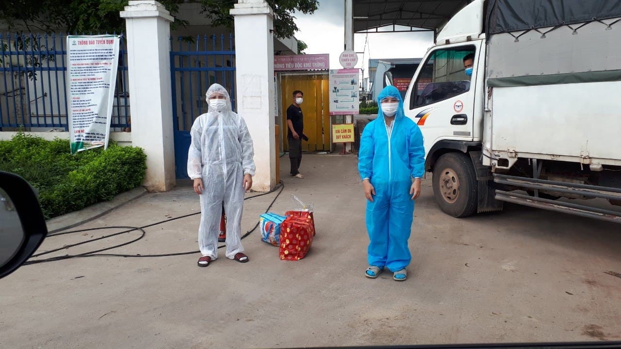 “Tôi mong anh chị em công nhân ai cũng được tiêm vắc xin đầy đủ để đảm bảo an toàn”