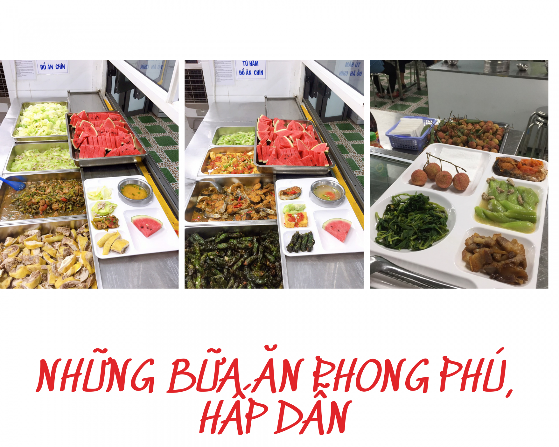 Những bữa ăn ca đặc biệt của công nhân trong nhà máy “3 tại chỗ” Những bữa ăn ca đặc biệt của công nhân trong nhà máy “3 tại chỗ”