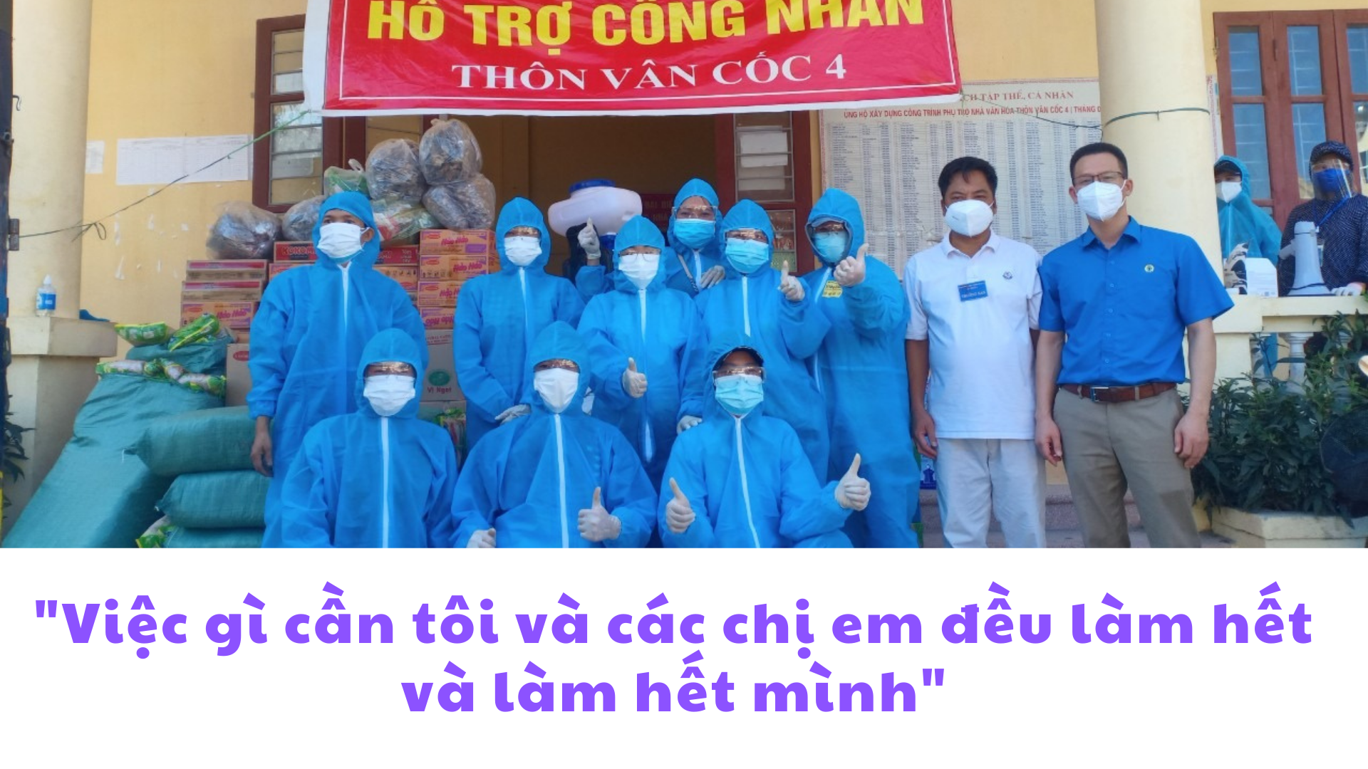 Điệu nhảy cổ vũ ở tâm dịch Bắc Giang của những người vận hành “Siêu thị 0 đồng”