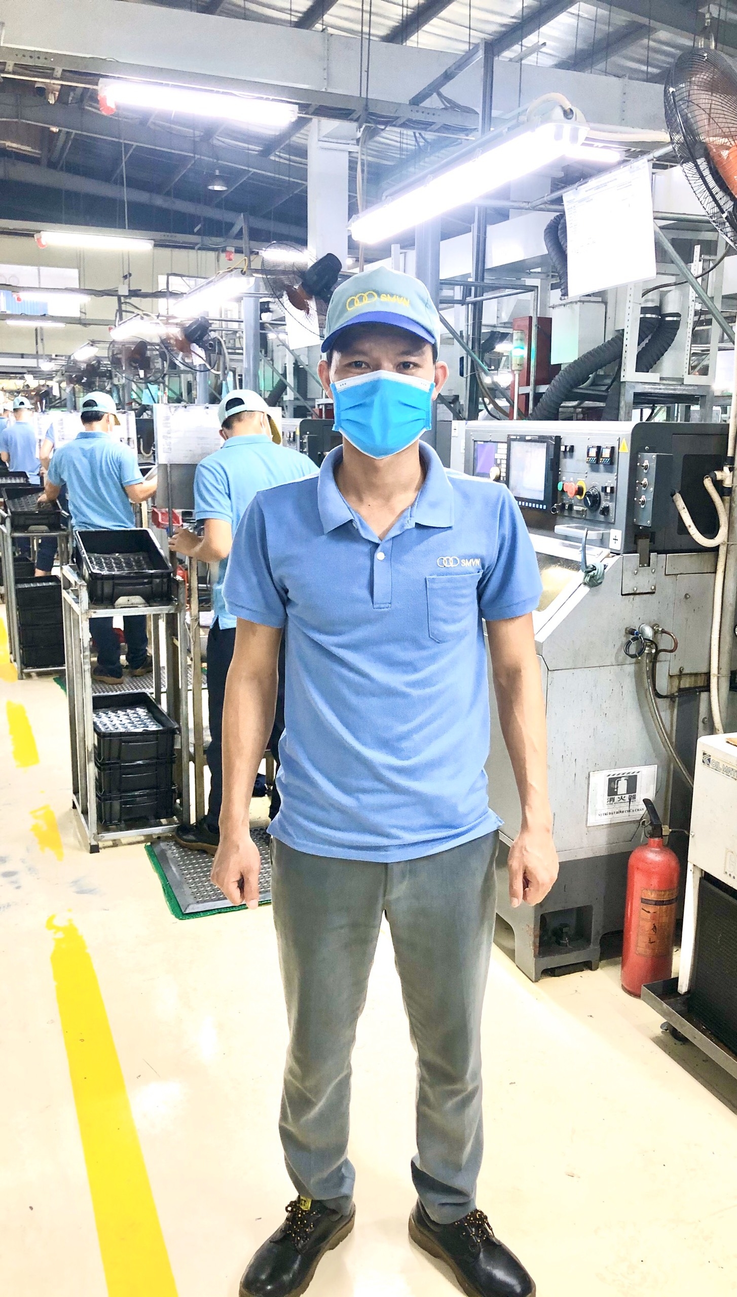 Duy trì “3 tại chỗ”, công nhân phấn khởi vì được công ty hỗ trợ 200.000 đồng/ngày