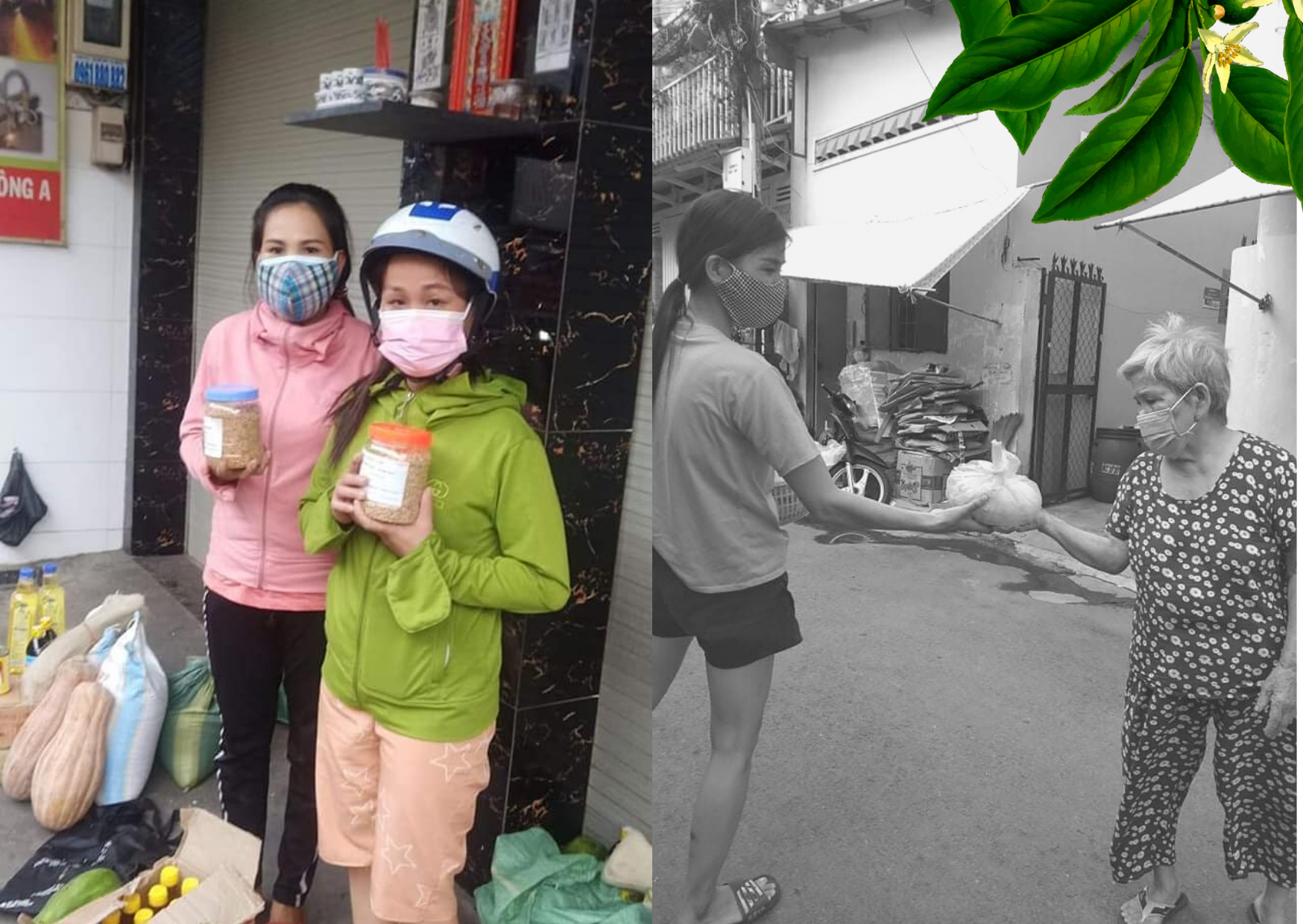 4 tấn gạo, miến, rau, củ... nhưng quý nhất là “tình người” giữa mùa dịch