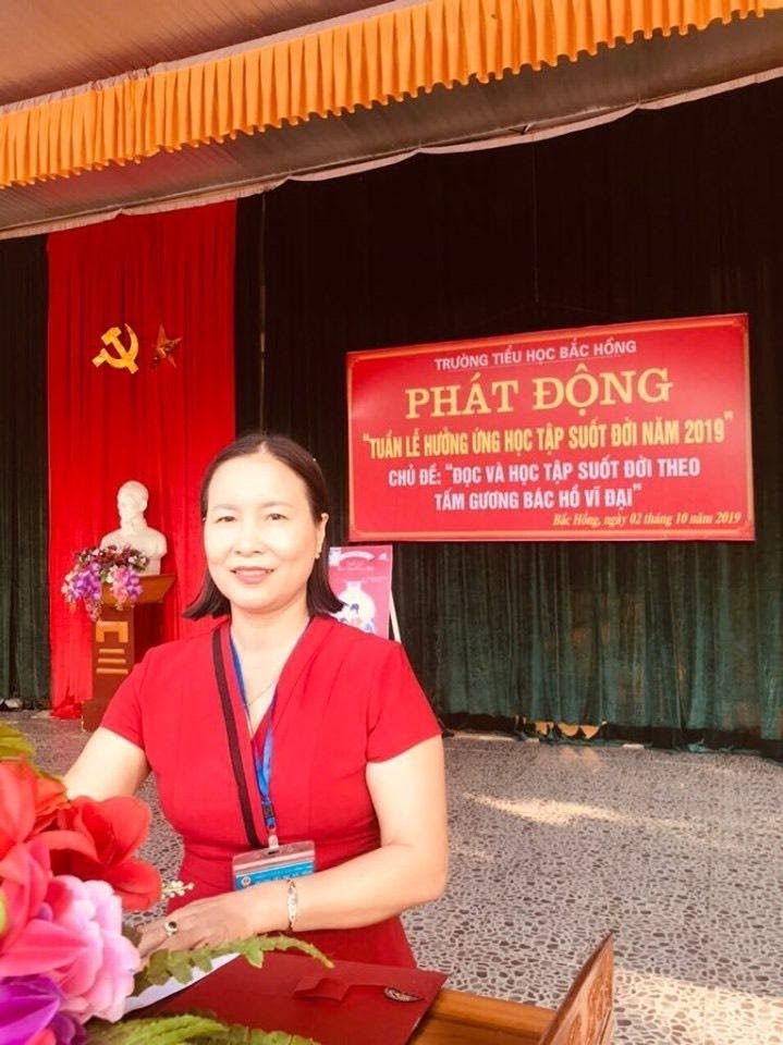 Nữ Chủ tịch công đoàn thân thiện - tấm gương sáng của Trường Tiểu học Bắc Hồng Nữ Chủ tịch công đoàn thân thiện - tấm gương sáng của Trường Tiểu học Bắc Hồng