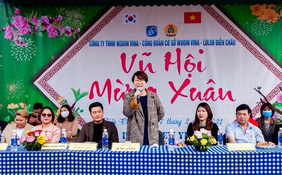 Nữ giám đốc hết lòng vì người lao động Nữ giám đốc hết lòng vì người lao động