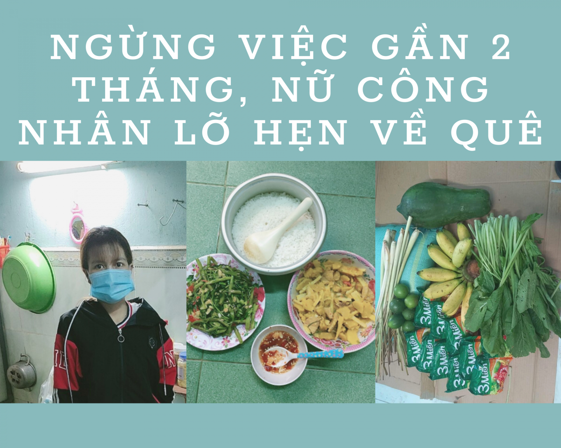 Nữ công nhân lỡ hẹn về quê: “Chưa bao giờ tôi gặp khó khăn thế này” Nữ công nhân lỡ hẹn về quê: “Chưa bao giờ tôi gặp khó khăn thế này”