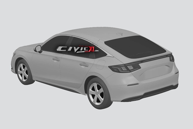 Honda Civic 2022 lộ hình phác thảo honda civic 2022 lo hinh phac thao