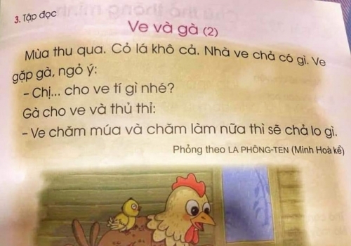 Dạy học trò bằng ngụ ngôn Dạy học trò bằng ngụ ngôn