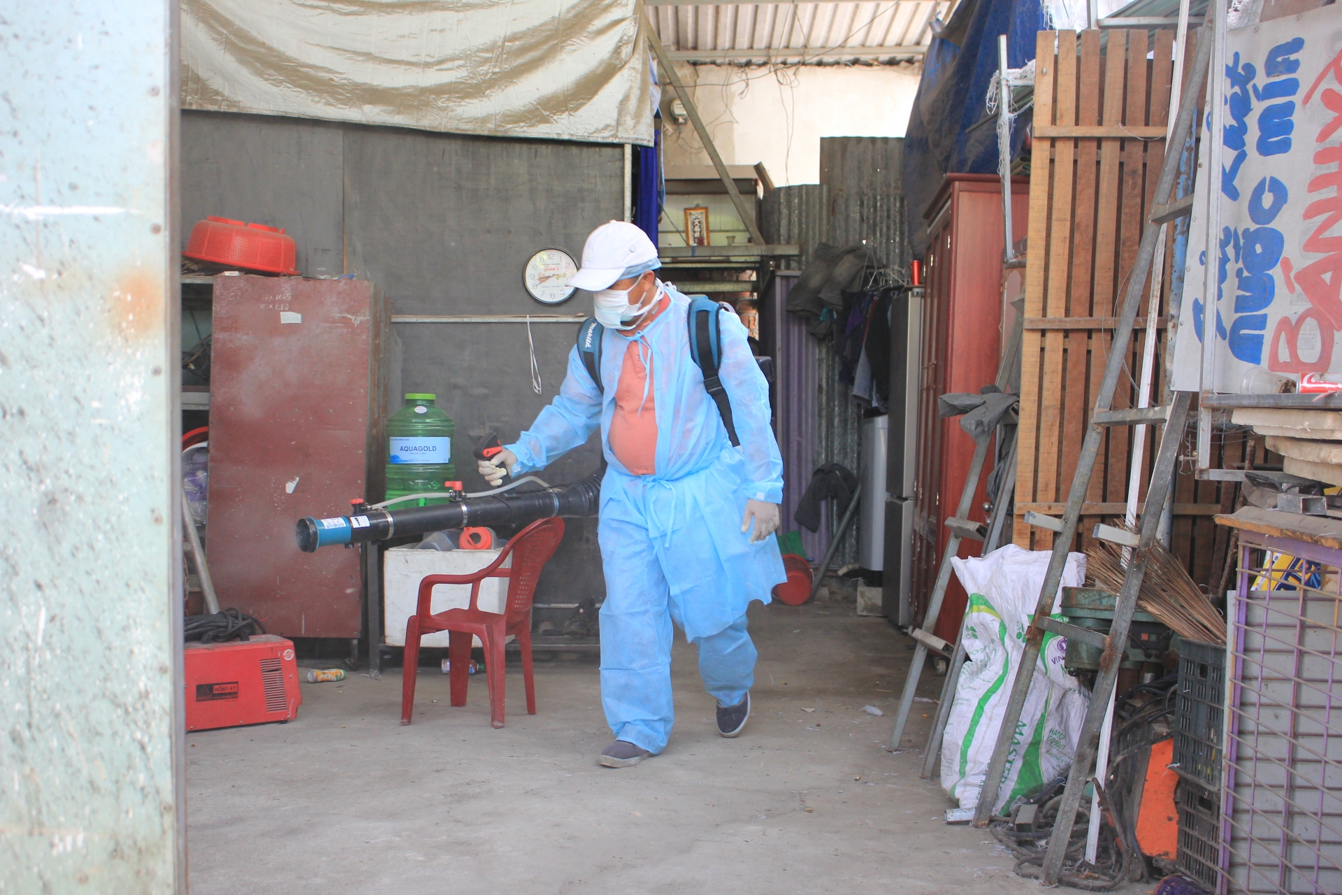 LĐLĐ Đà Nẵng tăng cường công tác phòng dịch ở khu nhà trọ cho công nhân ldld da nang tang cuong cong tac phong dich o khu nha tro cho cong nhan