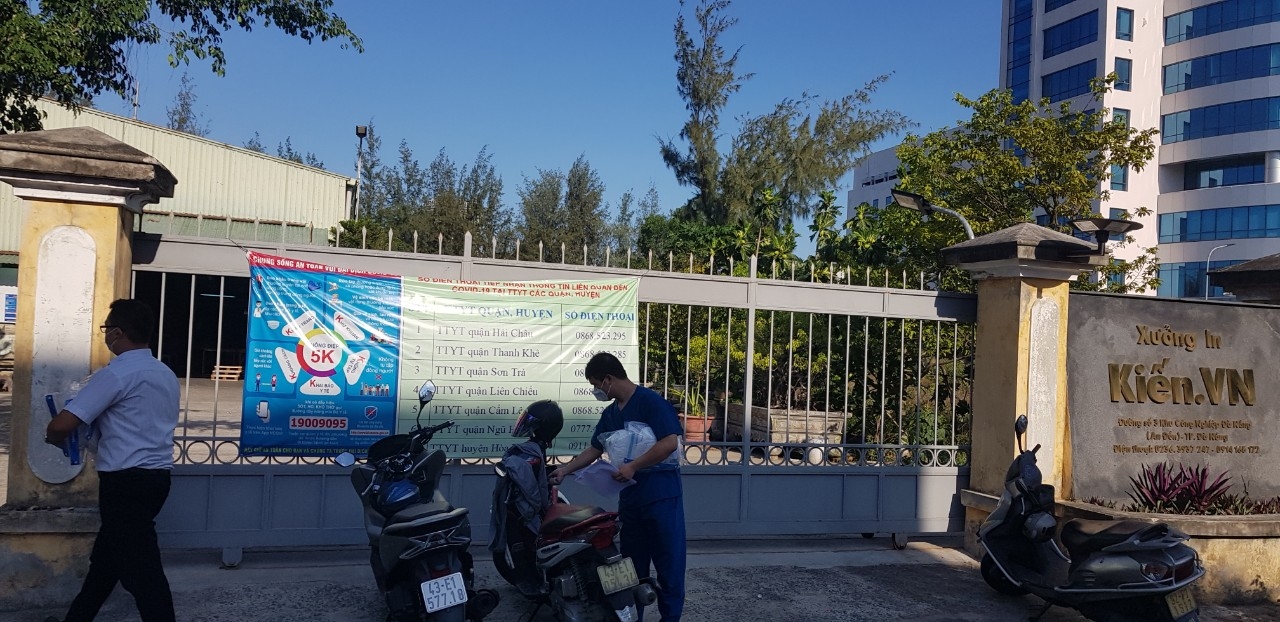 Đà Nẵng ghi nhận 1 ca mắc Covid-19 làm việc trong KCN An Đồn