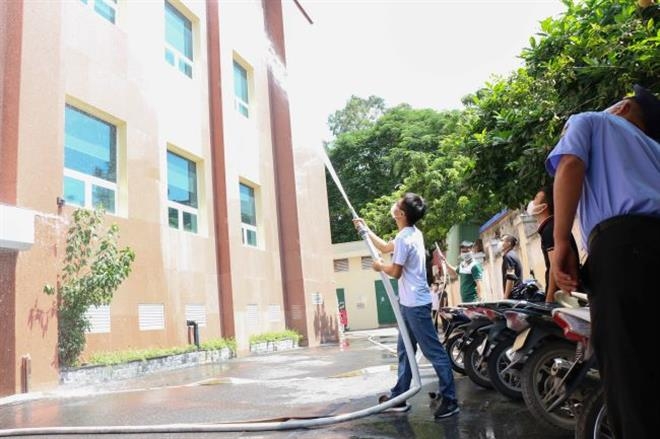 Vietcombank Hải Phòng: Tổ chức tuyên truyền và diễn tập PCCC năm 2021 Vietcombank Hải Phòng: Tổ chức tuyên truyền và diễn tập PCCC năm 2021