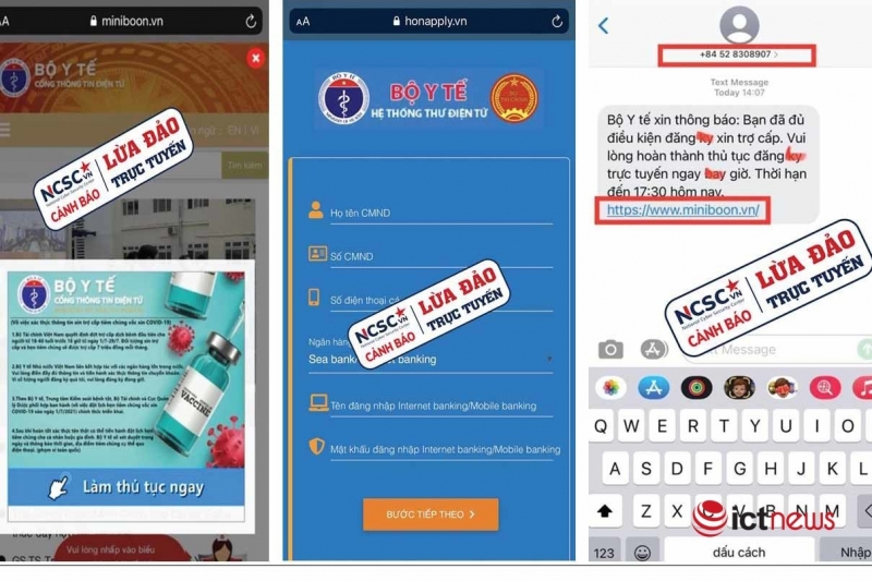 Chiêu trò lừa đảo nhận tiền trợ cấp dịch Covid-19: Ai cũng có thể là nạn nhân Chiêu trò lừa đảo nhận tiền trợ cấp dịch Covid-19: Ai cũng có thể là nạn nhân