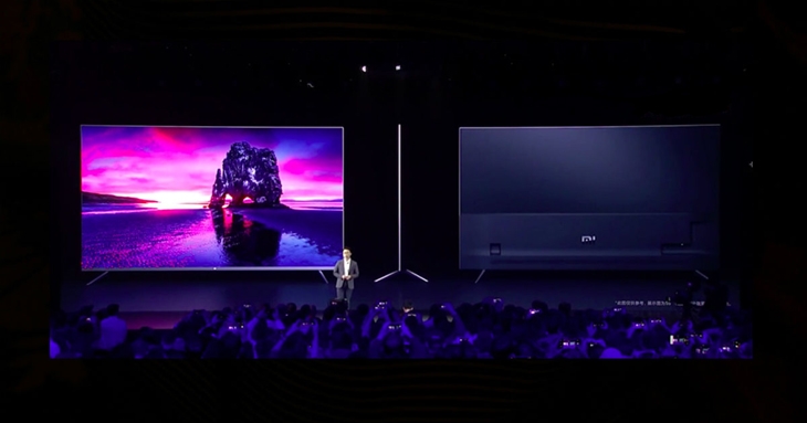 mi tv5 pro cua xiaomi man hinh quantum dot 8kthiet ke tran vien 99 mong hon iphone 11